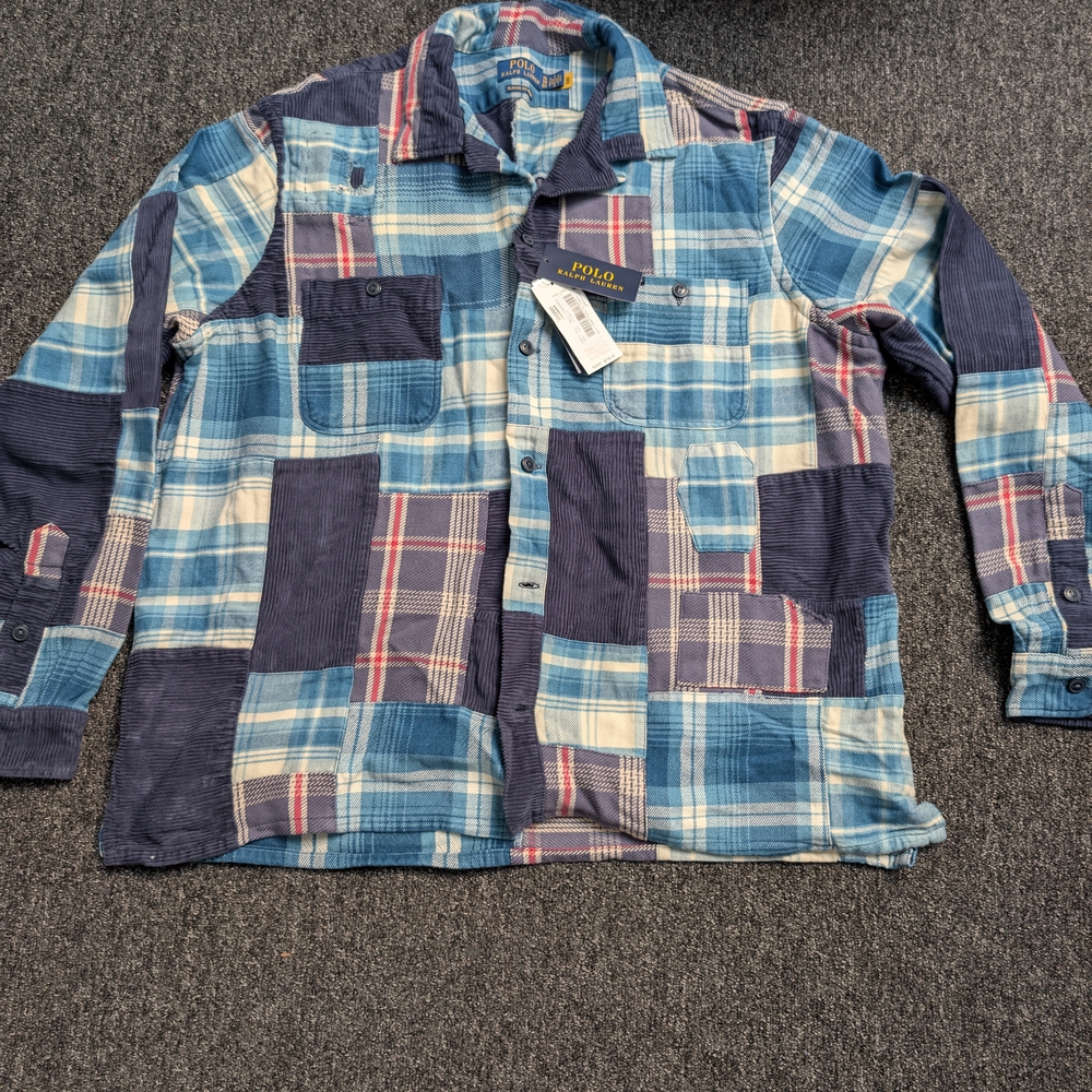 Polo by Ralph Lauren Blue Plaid Men's Shirt
